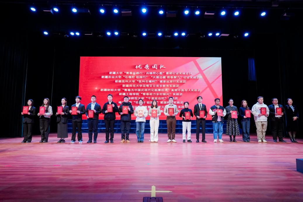 喜报┃吐鲁番职业技术学院“火洲推普同心行” 实践团荣获2025 年自治区大学生暑期“三下乡” 社会实践活动优秀团队